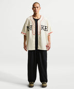 NIKE NIKE Pants M - Black:White