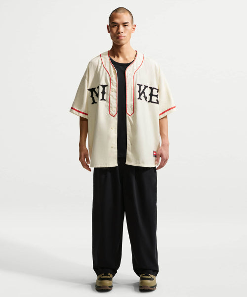 NIKE NIKE Pants M - Black:White