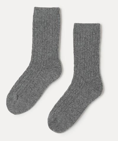 MIXXO Socks Cable Wool Blend