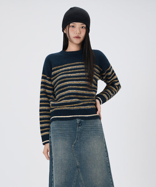 MIXXO MIXXO Striped Pullover Women S