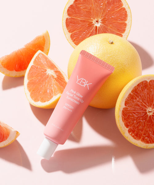 YBK YBK Pink Glow Facial Tone-Up Sunscreen SPF 50+