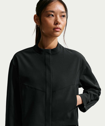 NIKE Jacket Loose Fit Crop Women - Black