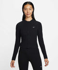 NIKE NIKE Knitwear Slim Wide Ribbed Cardigan W - Black