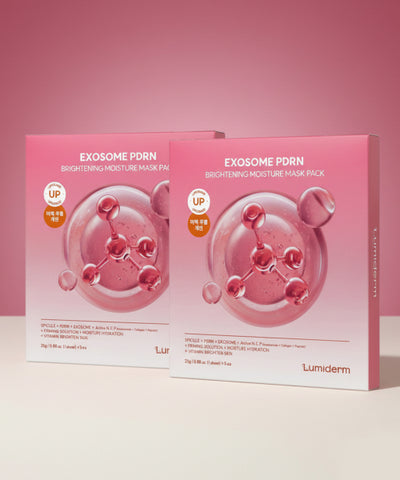 LUMIDERM Exosome PDRN Radiance Moisture Mask Pack (10 packs)