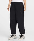 NIKE NIKE Sportswear Oversized High Waist Woven Crop Pants - Black