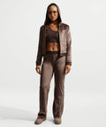 NIKE NIKE Sportswear Velor Pants W - Baroque Brown