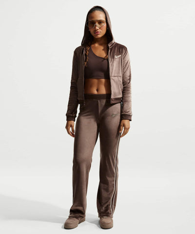 NIKE Sportswear Velor Pants W - Baroque Brown