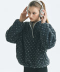 MIXXO MIXXO Fleece Hoodie Half-Zip-Up (C, S)