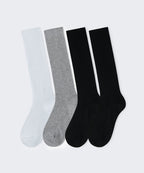 MUSINSA STANDARD WOMAN MUSINSA STANDARD WOMAN Socks Women's Ribbed Slouch 4 Pack