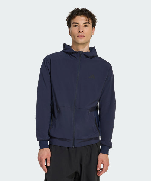 ADIDAS ADIDAS D4T Workout Full Zip Hoodie Men