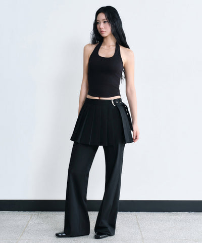 MUSINSA STANDARD WOMAN Women's Slacks [Black]
