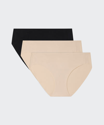 MUSINSA STANDARD WOMAN Women's Seamless Free Cut Panties 3 Pack