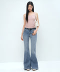 MUSINSA STANDARD WOMAN MUSINSA STANDARD WOMAN Women's Denim Low Rise Slim Flare Pants