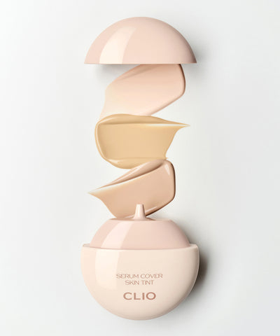 CLIO Serum Cover Skin Tint Special Set (+ Built-in Puff)
