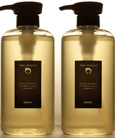 Deer Broccoli Super Balance Volume & Scalp Shampoo 750ml x 2
