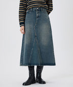 MIXXO MIXXO Denim Long Skirt C