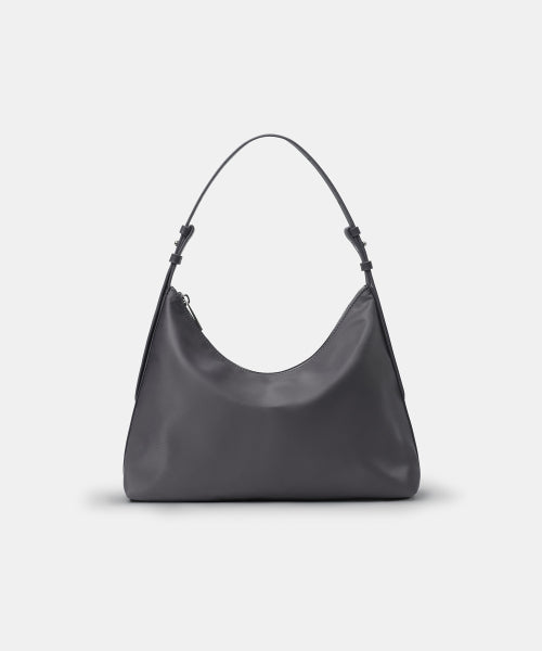MUSINSA STANDARD WOMAN MUSINSA STANDARD WOMAN Women's nylon hobo bag gray