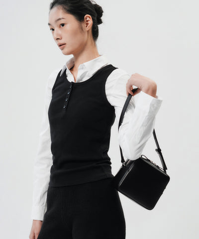 MUSINSA STANDARD WOMAN Women's Mini Cube Tote Bag