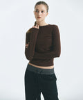 MIXXO MIXXO T-Shirt Shirring Long Sleeve S