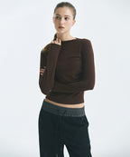 MIXXO MIXXO T-Shirt Shirring Long Sleeve S