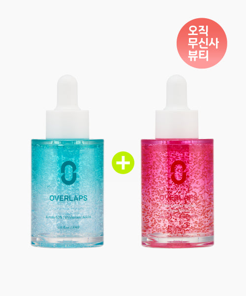 OVERLAPS OVERLAPS Ectoin Moisture Soothing Serum Duo