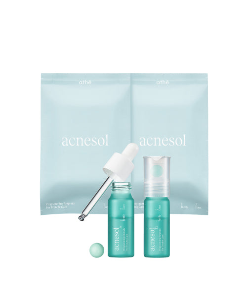 ATHE Acnesol Programming Pantothenic Acid Sebum Ampoule 2 Week Routine
