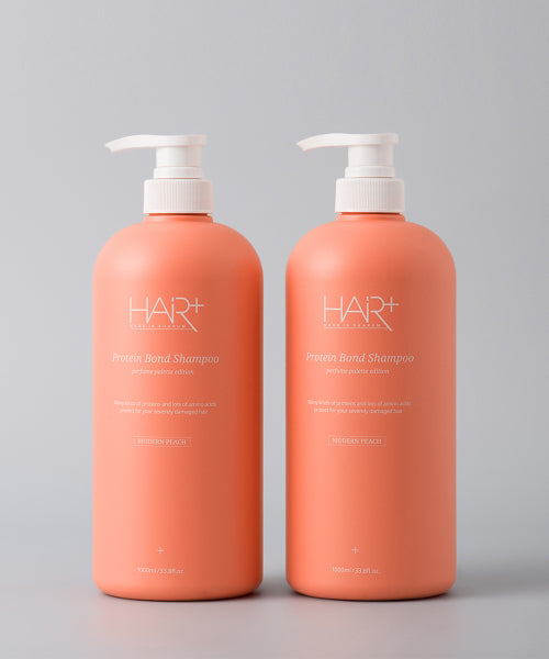 HAIRPLUS Protein Bond Modern Peach Shampoo 1000ml x 2