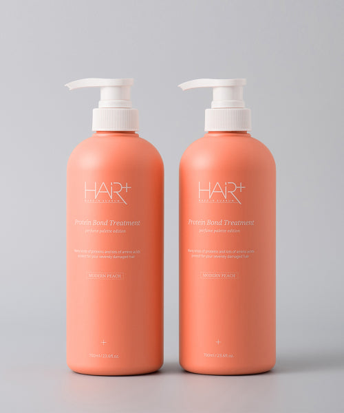 HAIRPLUS Protein Bond Modern Peach Treatment 700ml x 2