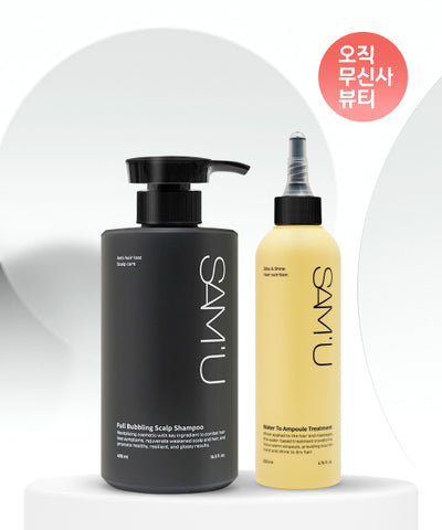Sammu Scalp Shampoo 490ml + Ampoule Treatment 200ml