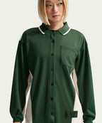 NIKE NIKE Sportswear Oversized Button Down Jersey Top W