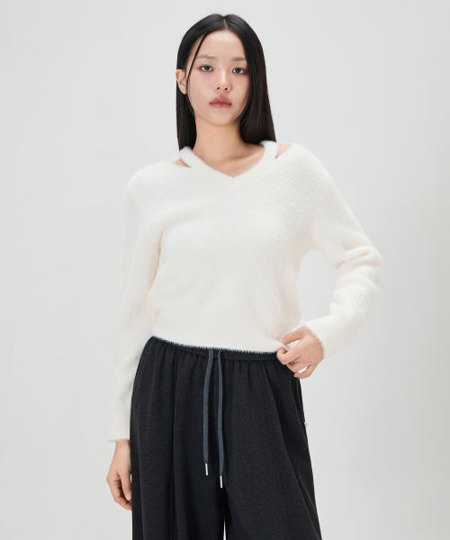 MIXXO MIXXO Wingsa Shoulder Slit Pullover S