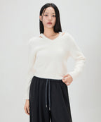 MIXXO MIXXO Wingsa Shoulder Slit Pullover S