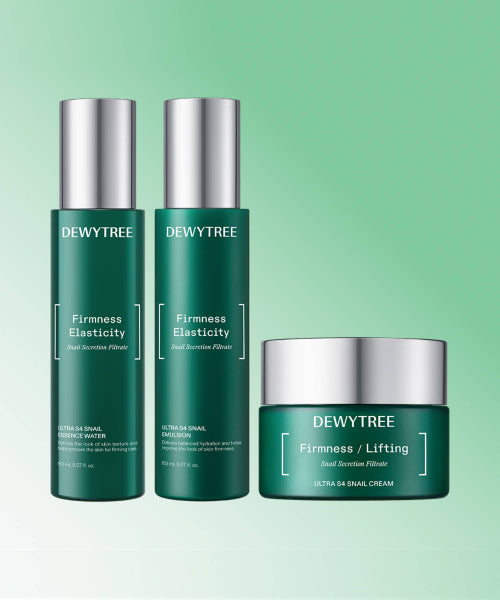 Dewytree Dewytree Ultra S4 Snail Emulsion Set (80ml cream + 150ml water + 150ml emulsion)