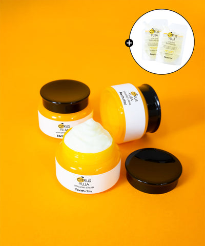 FARMSTAY Citrus Yuzu Vitalizing Cream 100g