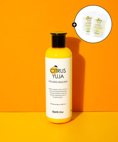 FARMSTAY Citrus Yuzu Vitalizing Emulsion 280ml