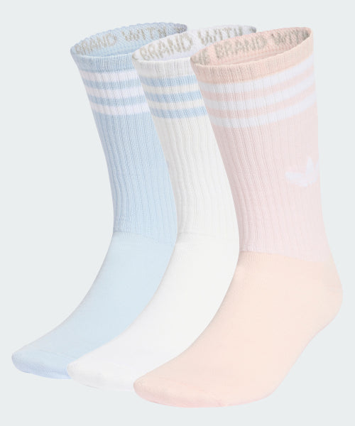 ADIDAS ADIDAS 3-stripe high crew socks (size)