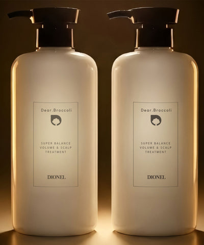 Deer Broccoli Super Balance Volume & Scalp Treatment 750ml x 2