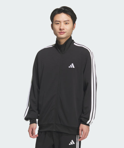 ADIDAS ADIDAS 3-Stripe Regular Fit Track Top (Men's Size)