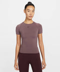NIKE NIKE T-Shirt Short Sleeve Top - Burgundy Crush