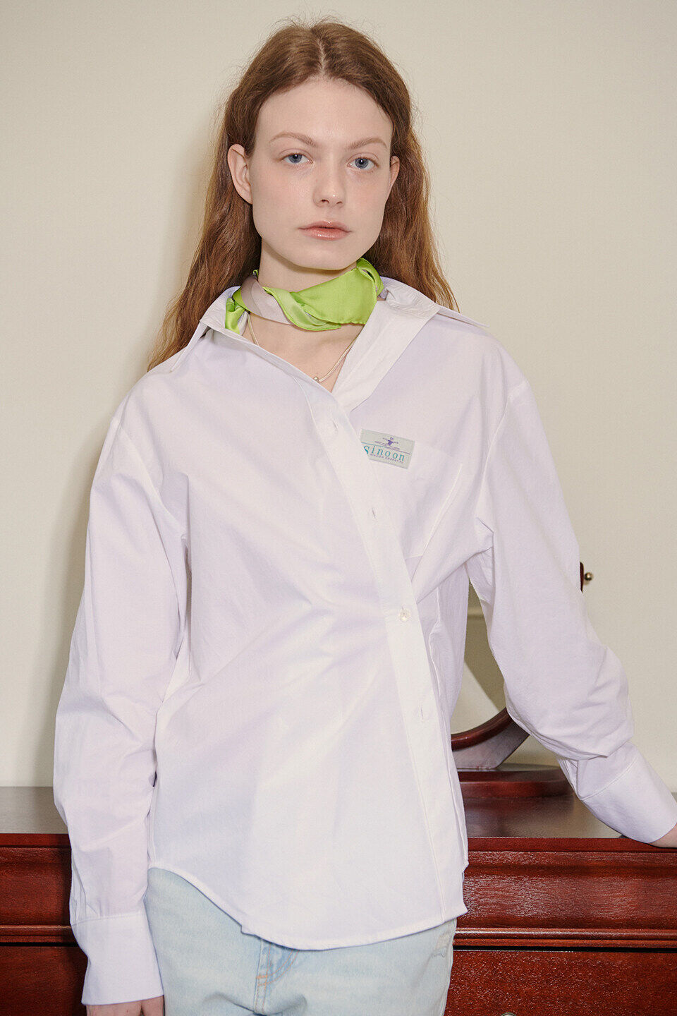 SINOON Classic Cotton Shirt (White)