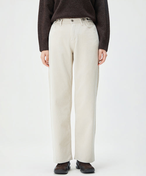 MIXXO MIXXO Corduroy Straight Fit Pants