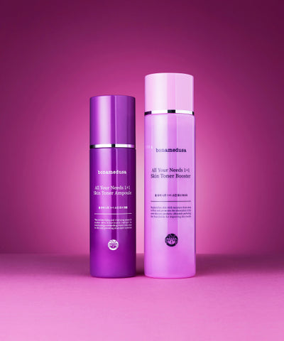 All Your Needs Skin Toner Booster 300ml + Ampoule 200ml Set