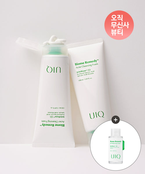 UIQ UIQ Cleansing Foam 150ml + Toner Mini 50ml