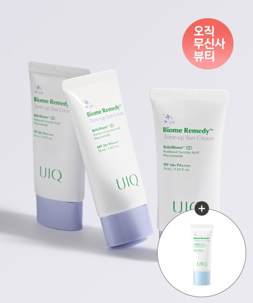 UIQ UIQ Biome Remedy Tone-Up Sun Cream 50ml SPF 50