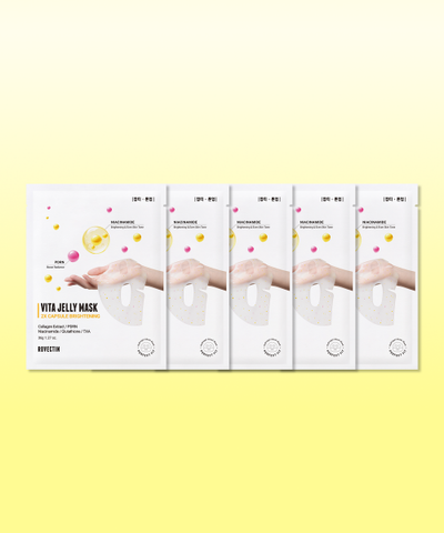 Rovectin Vita Jelly Mask Double Radiance 5 pieces
