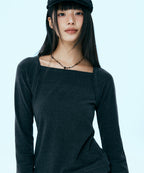 MIXXO MIXXO T-Shirt Square Neck Bolero