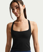 NIKE NIKE ZenB Light Support Sports Bra Tank W - Black:Cool Gray