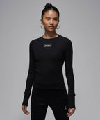 NIKE NIKE Jordan Flight Long Sleeve Top W - Black