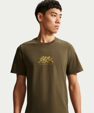NIKE T-Shirt M - Dark Hazel