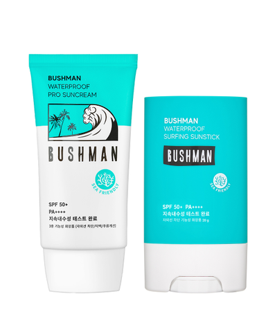 BUSHMAN Waterproof Sun Cream 50g, Sun Stick 20g SPF50+PA++++